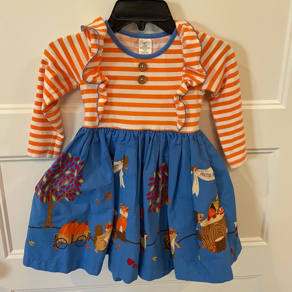 Eleanor Rose Thanksgiving Parade sz 4 EUC